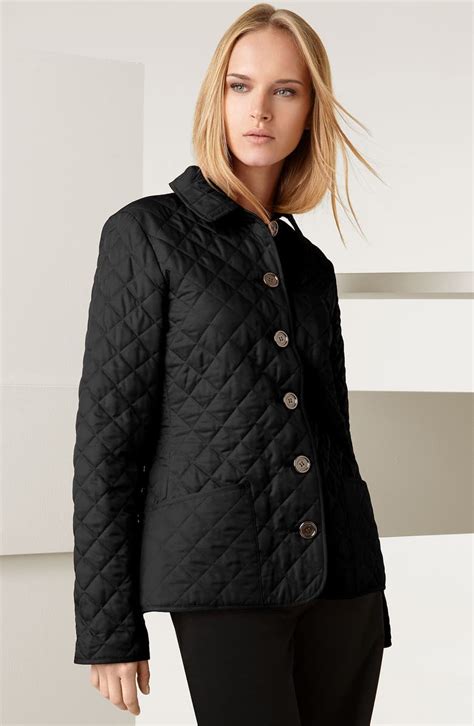 burberry brit quilted jacket ebay|burberry quilted jacket sale women.